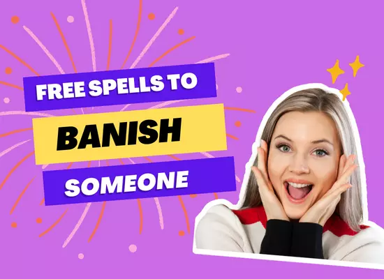 spells to banish someone